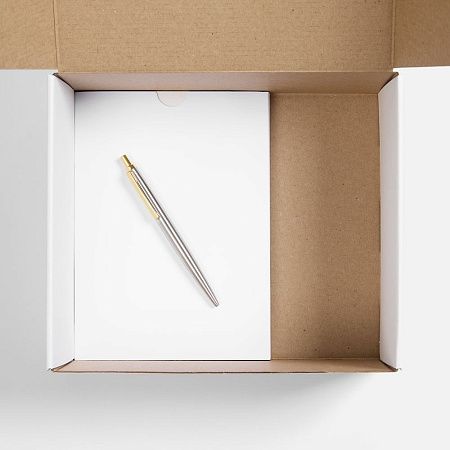 Набор «Планы на счастье», белый с золотистым