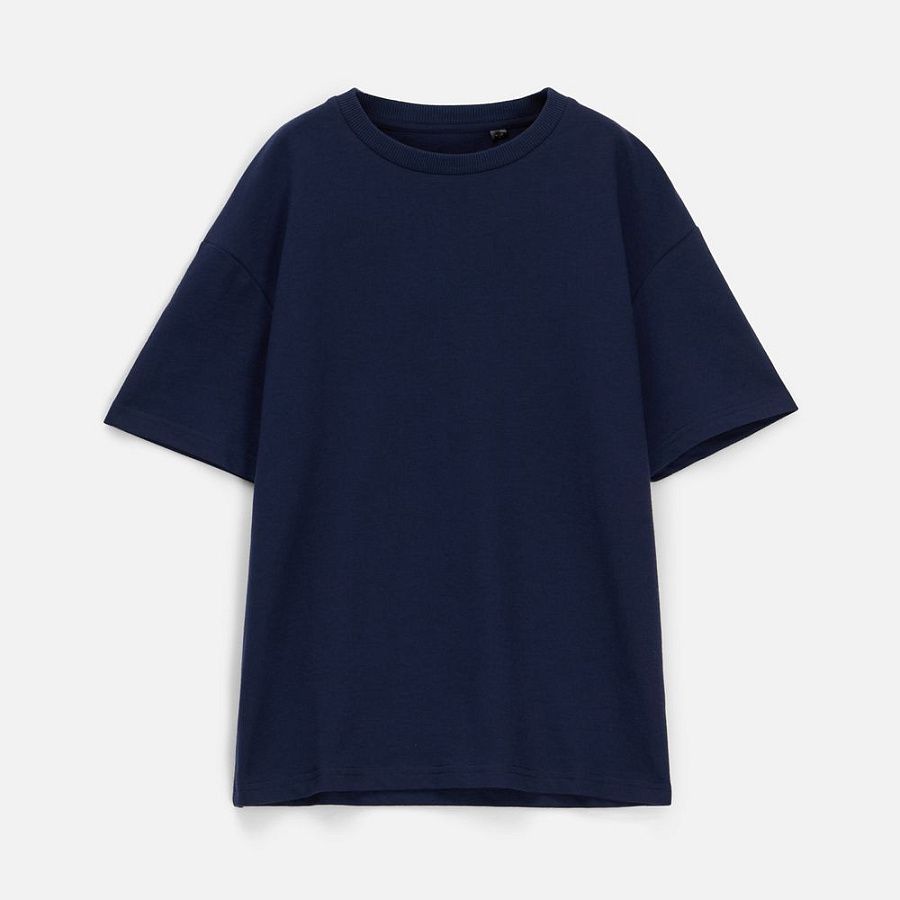 Футболка унисекс Durington, черная под нанесение