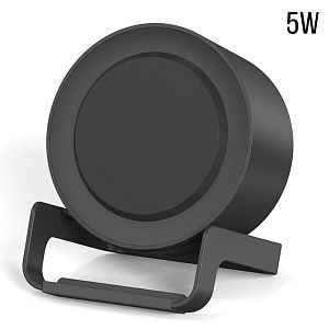 Беспроводная Bluetooth колонка U-Tone RGB c функцией беспроводной зарядки 15W, черный