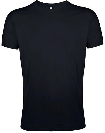 Футболка мужская Regent Fit 150, черная, размер XS
