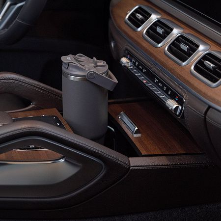 Термокружка вакуумная Montana, серая