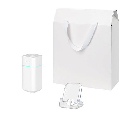 Подарочный набор Cloud NEO, Gloss NEO, белый (увлажнитель воздуха, зарядное устройство)