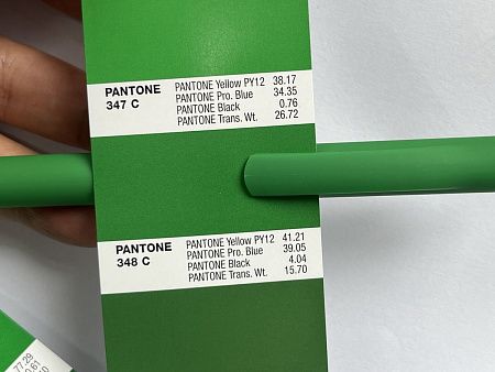 Ручка шариковая IGLA SOFT, пластиковая, софт-тач, зеленая