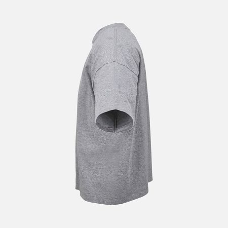 Футболка оверсайз унисекс Legacy, серый меланж, размер XS