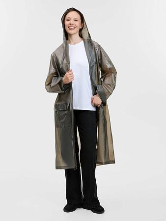 Дождевик RainDrop, серый, размер M/L