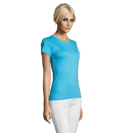 Футболка женская Regent Women, бирюзовая, размер L