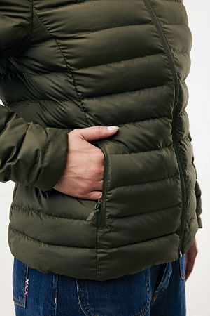 Женская стеганая куртка Iqoniq Maiko из переработанного полиэстера AWARE™