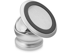 Магнитный держатель телефона «Mount», цвет: серебристый