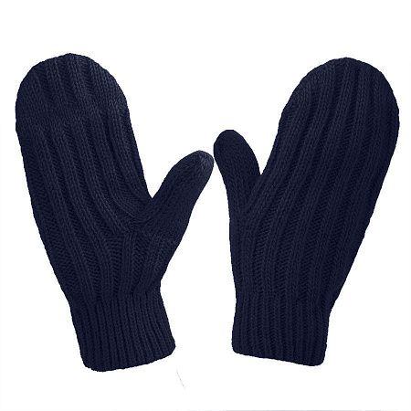 Варежки вязаные НАСВЯЗИ© шерсть/акрил