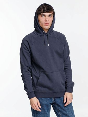 Толстовка унисекс Stellar, темно-синяя, размер M