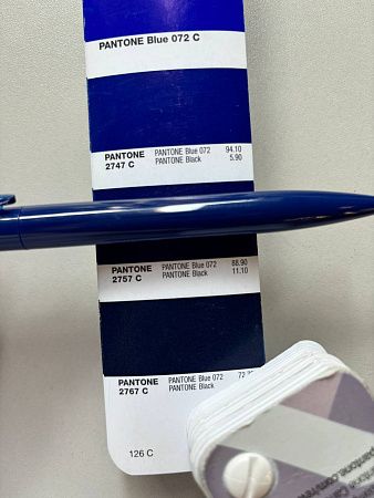 Ручка шариковая, пластиковая, синяя, Martini