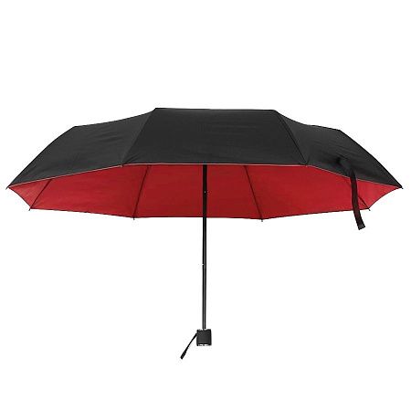 Зонт  Glamour, черно-зеленый