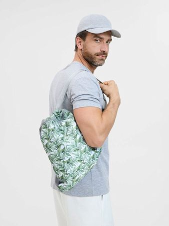 Рюкзак-мешок Bolsana с лямками из стропы с печатью на заказ