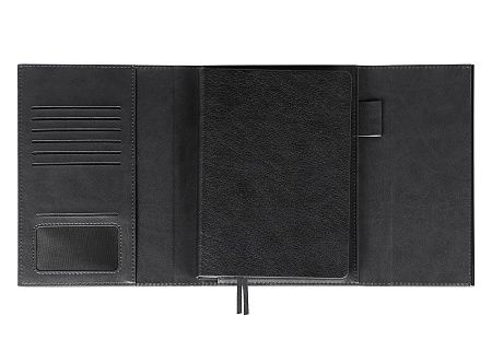 Набор подарочный Solution Prestige Trio (Ежедневник в суперобложке Country Galaxy Mocco, обложка для автодокументов Leather Sun, футляр для кредитных карт/картхолдер Leather Way)