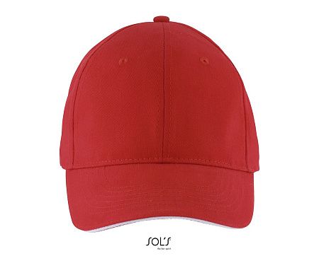 Бейсболка SOLAR, 6 клиньев