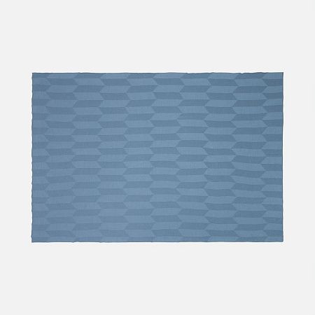 Плед Rombus, синий (дымчатый)