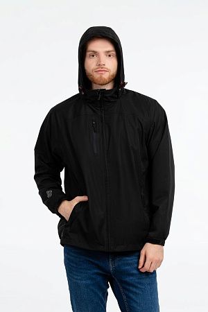 Ветровка мужская Stratus, черная, размер S