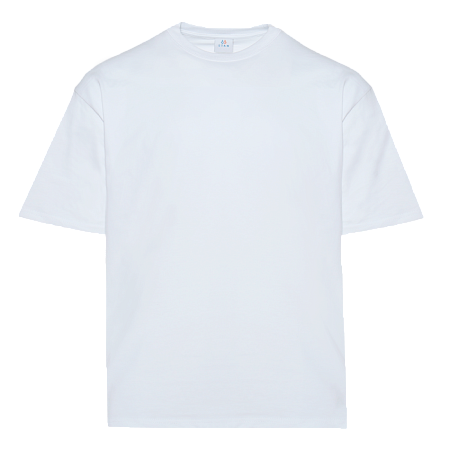 Футболка унисекс оверсайз STAN хлопок 240, 56, Белый,  (10/1)  (44/XS)