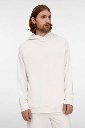 Худи унисекс H5, молочно-белое, размер M/L