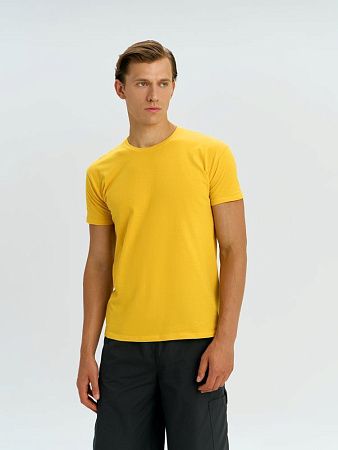 Футболка унисекс Regent 150, желтая, размер XXS