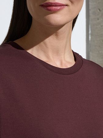 Футболка Oversize Premium, коричневая (шоколад), размер XL