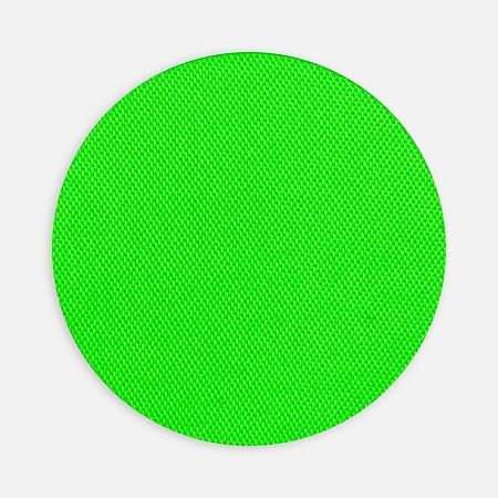 Наклейка тканевая Lunga Round, M, зеленый неон