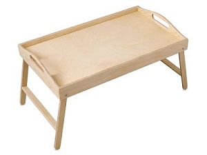 Складной столик - поднос «TrayTale», цвет: натуральный