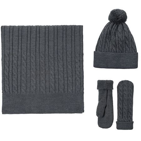 Варежки Heat Trick, серый меланж, размер L/XL