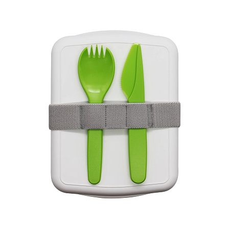 Ланч-бокс Lunch Green Line со столовыми приборами