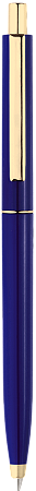 Ручка TOP GOLD Темно-синяя 2017.14