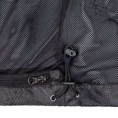 Ветровка светоотражающая Finvind, темно-серая, размер XXS