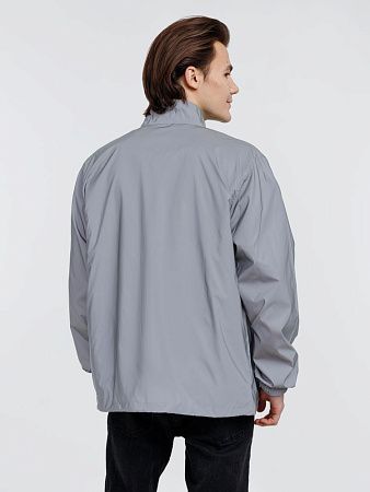 Ветровка Manifest 2.0 из светоотражающей ткани, серая, размер XS/S