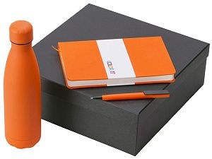 Подарочный набор «COLOR IT» c блокнотом, ручкой и термобутылкой