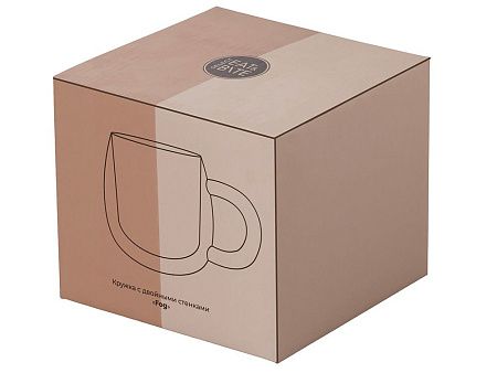 Кружка с двойными стенками и градиентом «Fog»