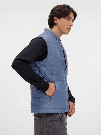Жилет унисекс Warmbridge, синий (джинс), размер XXL