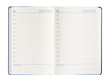 Ежедневник Urban Sound Ultar А5, синий, недатированный, в полугибкой обложке