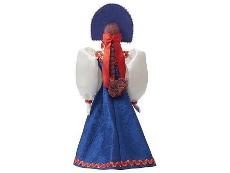 Подарочный набор: кукла фарфоровая, крем-мёд с лаймом и имбирем