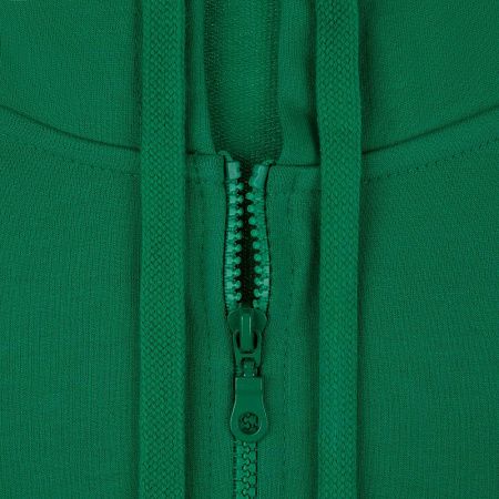 Толстовка на молнии с капюшоном Siverga 2.0, зеленая, размер S