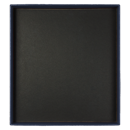 Коробка подарочная, размер  203*220*30 мм,  Solution Gift Soft Touch для ежедневника и ручки, темно-синяя