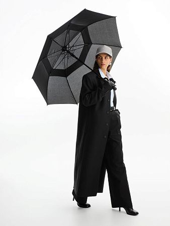 Зонт-трость Dome Double, черный