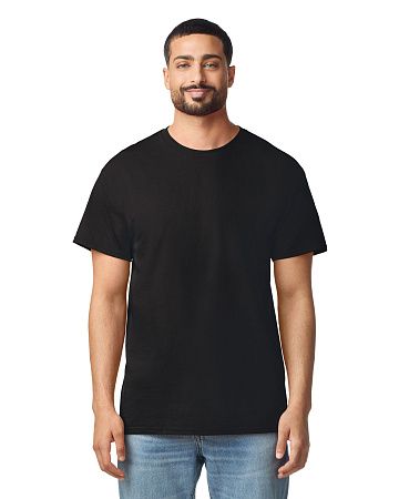 Футболка LIGHT COTTON, ЧЕРНЫЙ S
