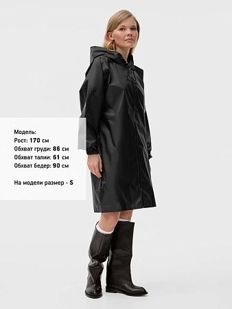 Дождевик Rainman Zip, черный, размер M v2