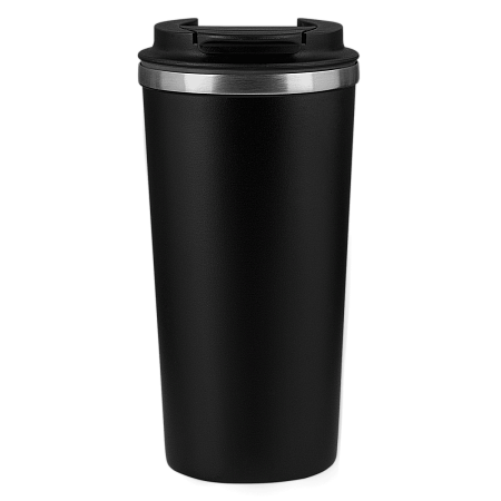 Термокружка вакуумная Palermo, серая, матовая поверхность