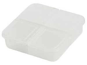 Таблетница «Belen», цвет: белый, прозрачный