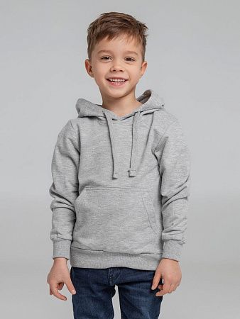 Худи детское Kirenga Kids 2.0, серый меланж, размер 14 лет (154-164 см)