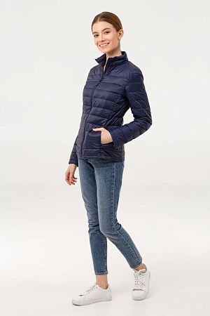 Куртка женская Wilson Women, темно-синяя, размер XXL