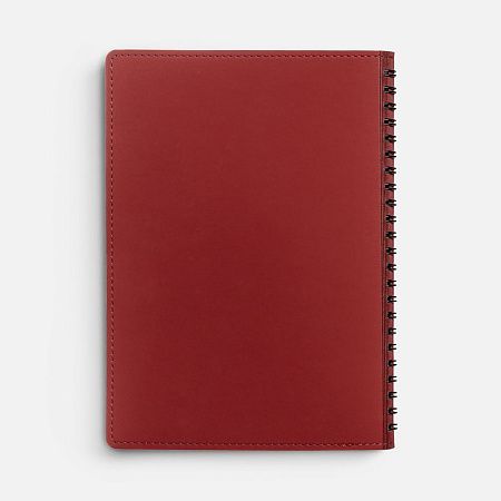 Ежедневник Spring Shall, недатированный, красный