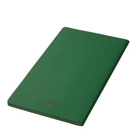 Блокнот Alpha slim, зеленый