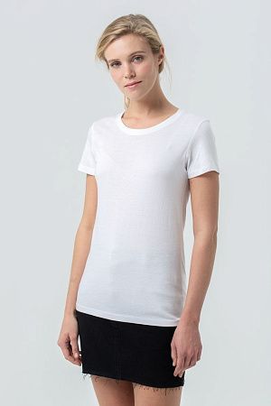 Футболка женская Regent Fit Women, белая, размер XXL