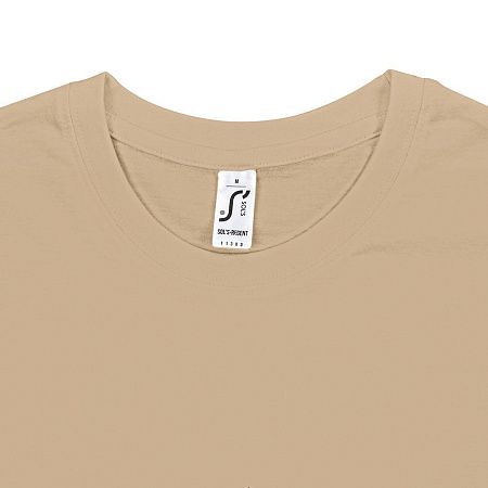 Футболка унисекс Regent 150, песочная, размер 3XL